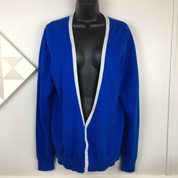 Maurices Sweaters - Maurices Blue Cardigan Sweater XL Button Front